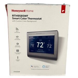 Honeywell Home RTH9585WF Smart Color Wi-Fi Thermostat Silver Open Box Mexico